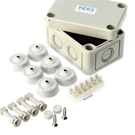 4 terminal junction box wickes|waterproof junction boxes electrical Wickes.